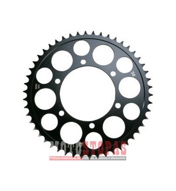 DRIVEN RACING Žvaigždė REAR SPROCKET (5008)/ 50 TEETH / PITCH 520 / STEEL / BLACK / KAWASAKI/SUZUKI/YAMAHA