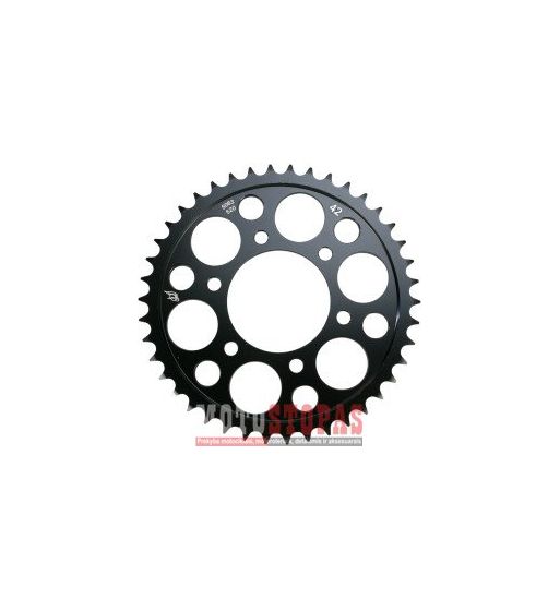 DRIVEN RACING Žvaigždė REAR SPROCKET (5063)/ 42 TEETH / PITCH 520 / STEEL / BLACK / KAWASAKI