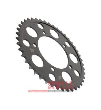DRIVEN RACING Žvaigždė REAR SPROCKET (5000)/ 43 TEETH / PITCH 520 / STEEL / BLACK / APRILIA