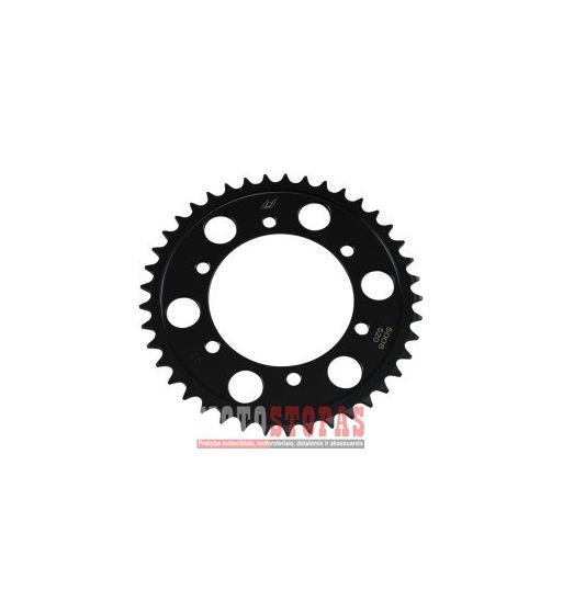 DRIVEN RACING Žvaigždė REAR SPROCKET / 41 TEETH / 520 PITCH / STEEL / BLACK / GLOSS