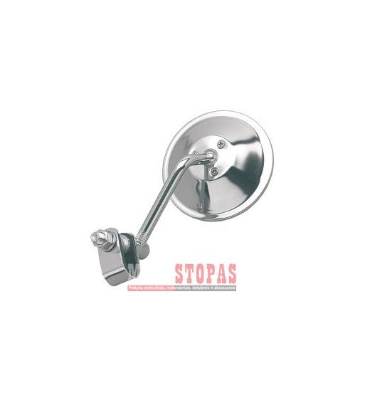 EMGO Veidrodėlis ROUND CLAMP-ON CHROME