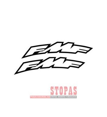 FMF LARGE SIDE ARCH FENDER STICKERS