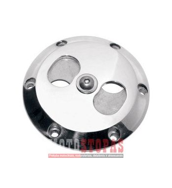 LA CHOPPERS 4" END CAP SUPERTRAPP POLISHED