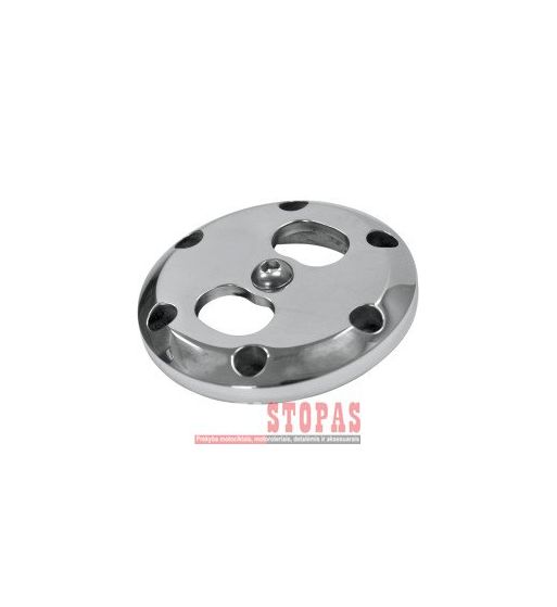LA CHOPPERS 3" END CAP SUPERTRAPP POLISHED