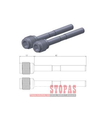 MOTO-MASTER BRAKE PAD PIN OEM REPLACEMENT SUZUKI/KAWASAKI