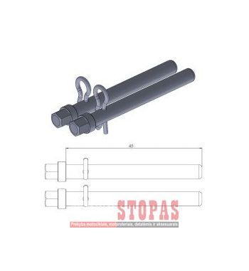 MOTO-MASTER BRAKE PAD PIN OEM REPLACEMENT YAMAHA