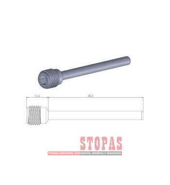 MOTO-MASTER BRAKE PAD PIN OEM REPLACEMENT SUZUKI/KAWASAKI