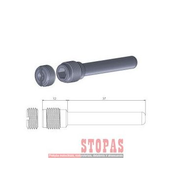 MOTO-MASTER BRAKE PAD PIN OEM REPLACEMENT SUZUKI/HONDA
