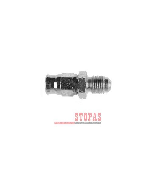 GOODRIDGE FITTING STRAIGHT -03 CHROME MALE CONVEX SEAT M10x1,00