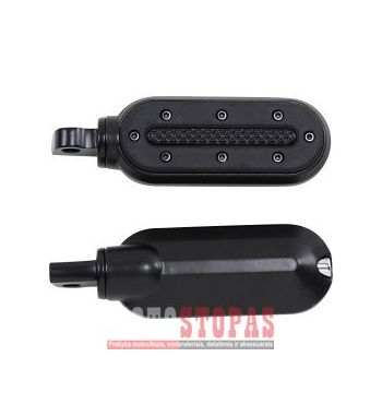 KURYAKYN FOOTPEGS HEAVY INDUSTRIE BLACK