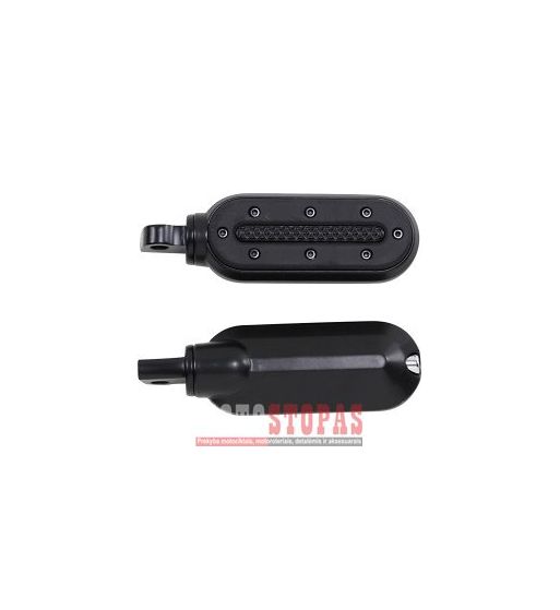 KURYAKYN FOOTPEGS HEAVY INDUSTRIE BLACK