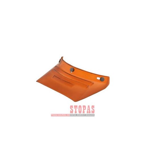 AFX 3-SNAP VINTAGE MX SNAP ON 3-VENTS VISOR PEAK AMBER