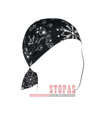 ZAN HEADGEAR FLYDANNA SPFLX BLK PAISLY