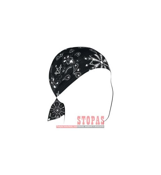 ZAN HEADGEAR FLYDANNA SPFLX BLK PAISLY