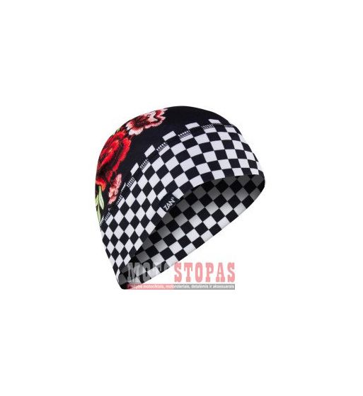 ZAN HEADGEAR BEANIE SPFLX CHKFLORAL