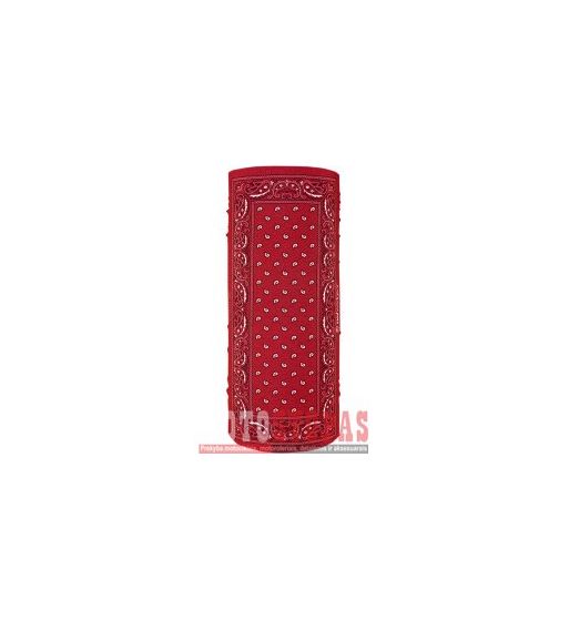 ZAN HEADGEAR MOTLEY TUBE™ PAISLEY RED ALL WEATHER ONE SIZE