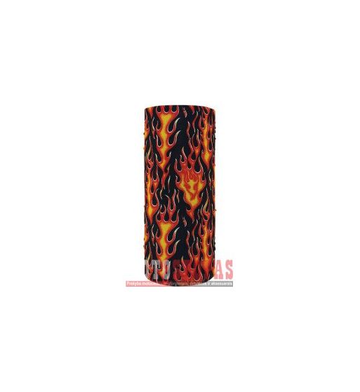ZAN HEADGEAR MOTLEY TUBE™ CLASSIC FLAMES ALL WEATHER ONE SIZE