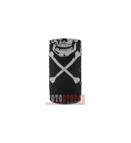 ZAN HEADGEAR MOTLEY TUBE™ SKULL XBONES FLEECE LINED ONE SIZE