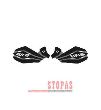 UFO UNIVERSAL CLAW HANDGUARDS BLACK