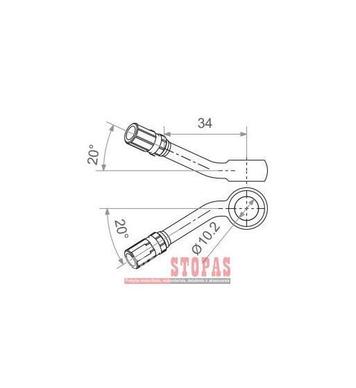 TRW BANJO M10 20S BK