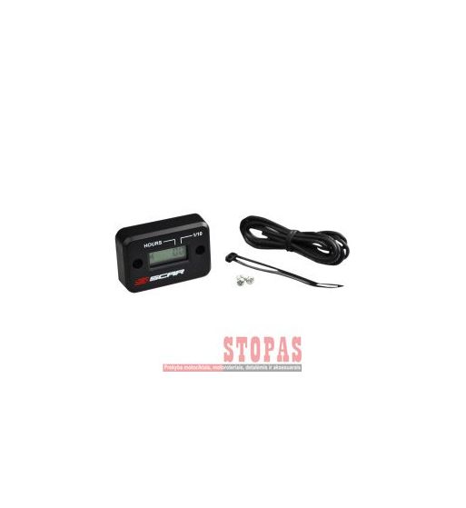 SCAR HOUR METER BLACK