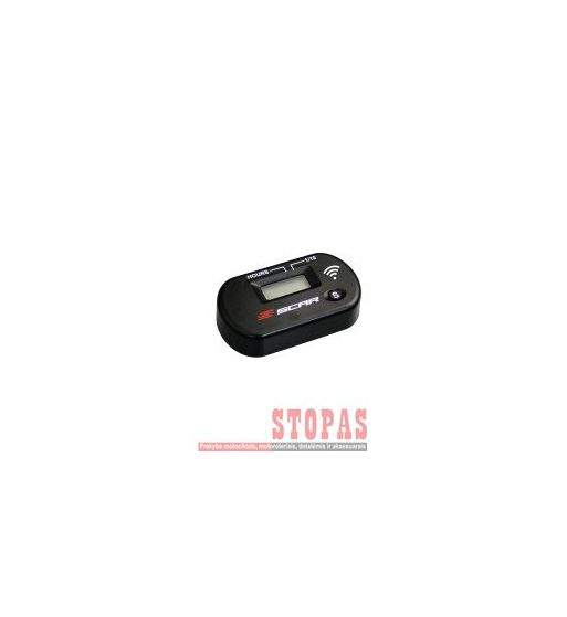 SCAR HOUR METER WIRELESS BLACK