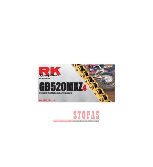 RK Grandinė MXZ4 120 CLIP LINK 520 NON-SEAL REPLACEMENT