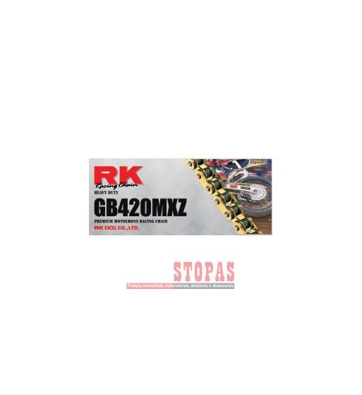 RK Grandinė MXZ 86 CLIP LINK 420 NON-SEAL