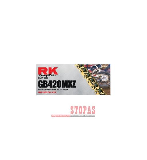 RK Grandinė MXZ 140 CLIP LINK 420 NON-SEAL