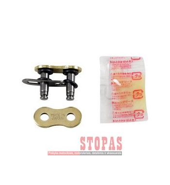 RK MAX-O 1 CLIP LINK 520 O-RING REPLACEMENT CONNECTING LINK / GOLD|GOLD / CARBON ALLOY STEEL