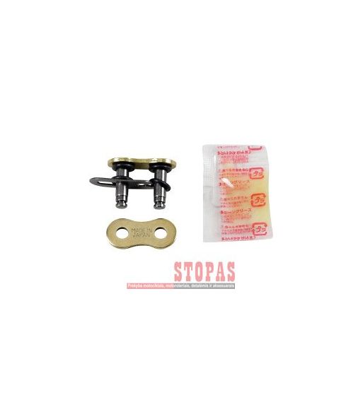 RK MAX-O 1 CLIP LINK 520 O-RING REPLACEMENT CONNECTING LINK / GOLD|GOLD / CARBON ALLOY STEEL
