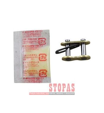 RK GB420MXZ 1 CLIP LINK 420 NON-SEAL REPLACEMENT CONNECTING LINK / GOLD