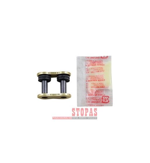 RK GB520EXW 1 RIVET LINK 520 W-RING REPLACEMENT CONNECTING LINK / GOLD