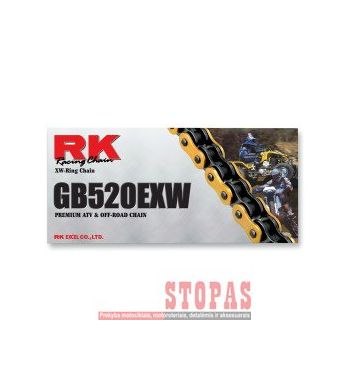 RK Grandinė GB520EXW 100 CLIP LINK 520 W-RING REPLACEMENT