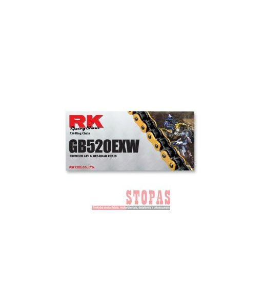 RK Grandinė GB520EXW 100 CLIP LINK 520 W-RING REPLACEMENT