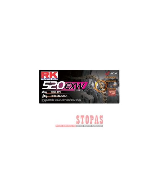 RK Grandinė 520EXW 120 CLIP LINK 520 W-RING REPLACEMENT