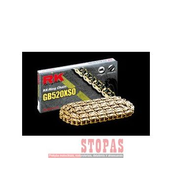 RK Grandinė XSO 80 CLIP & RIVET LINK 520 X-RING REPLACEMENT
