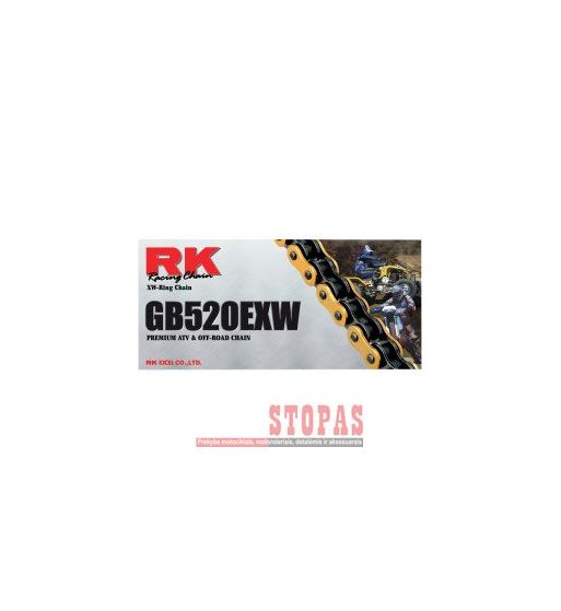 RK Grandinė EXW 84 CLIP LINK 520 W-RING OFF-ROAD