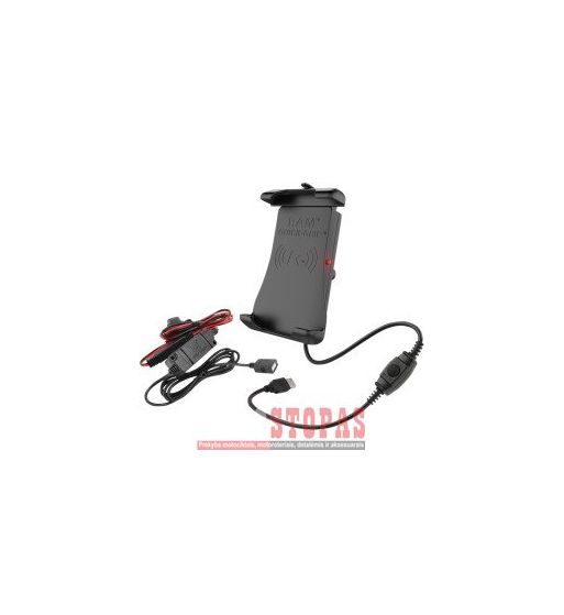 RAM MOUNT „Quick-Grip ™“ vandeniui atsparus belaidis įkrovimo laikiklis