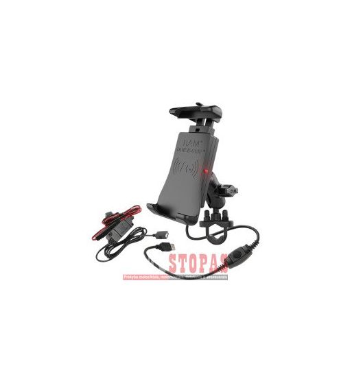 RAM MOUNT „Quick-Grip ™“ vandeniui atsparus įkrovimo laikiklis
