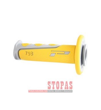 PRO GRIP RANKENĖLĖS 	Gray| Yellow