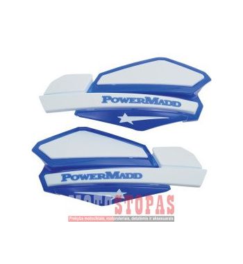 POWERMADD/COBRA GUARD STAR SERIES 22 MM (7/8") BLUE|WHITE