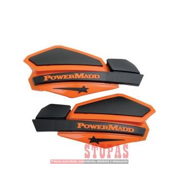 POWERMADD/COBRA GUARD STAR SERIES 22 MM (7/8") BLACK|ORANGE