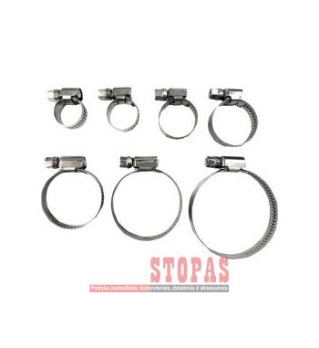 PARTS UNLIMITED HOSE CLAMP EMBOSSED 8-12