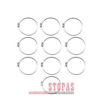 PARTS UNLIMITED HOSE CLAMP EMBOSSED 80-100