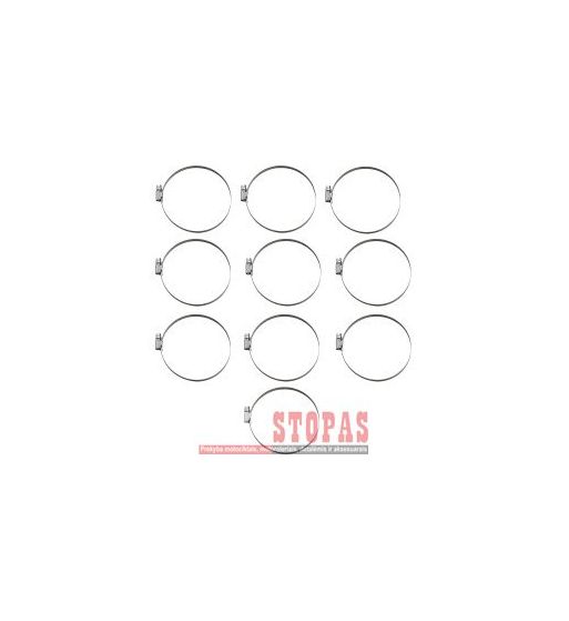 PARTS UNLIMITED HOSE CLAMP EMBOSSED 80-100