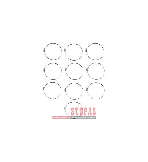 PARTS UNLIMITED HOSE CLAMP EMBOSSED  100-120