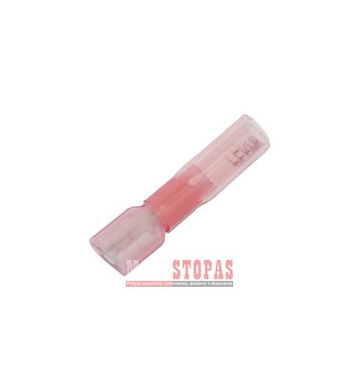 NAMZ FEMALE CONNECTOR 18-22 GAUGE (0,6-1MM) W/ HEAT SHRINK 25 PK