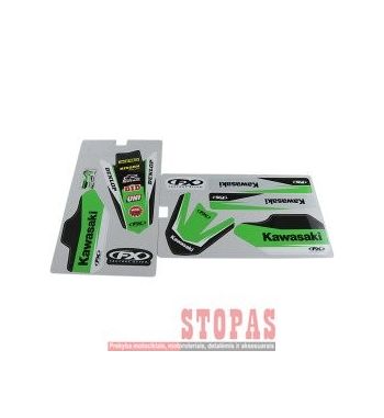 FACTORY EFFEX GRAPHIC TRIM KIT KX450 19