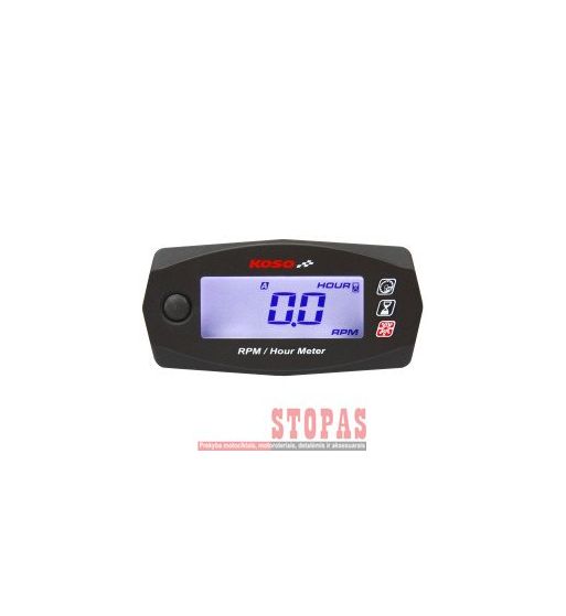 KOSO NORTH AMERICA TACHOMETER & HOUR METER MINI 4